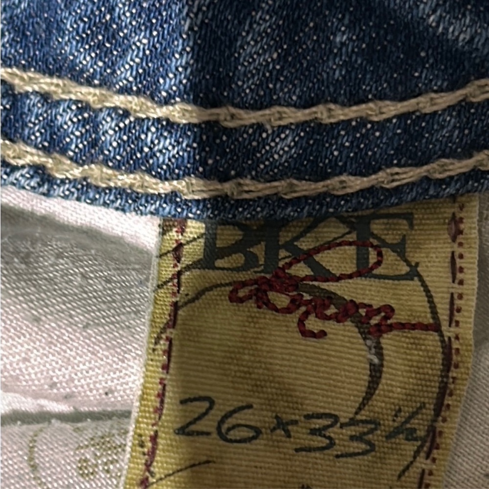 BKE Light Blue Flared Boot Jeans - Picture 5 of 6